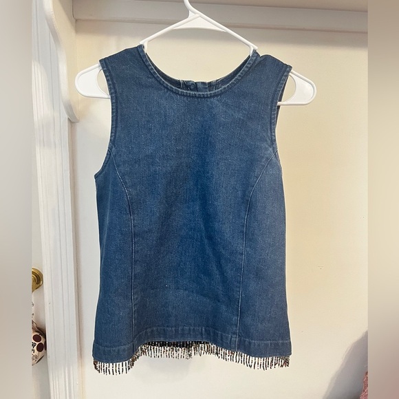 FINAL PRICE Vintage Central Falls Button Up Denim Top - Picture 6 of 6